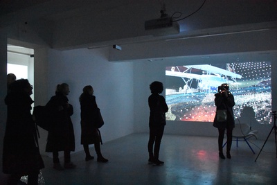 Ausstellungseröffnung "and: intra space & head in a cloud"  – © aut