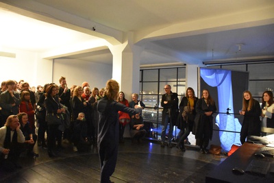 Ausstellungseröffnung "and: intra space & head in a cloud"  – © aut