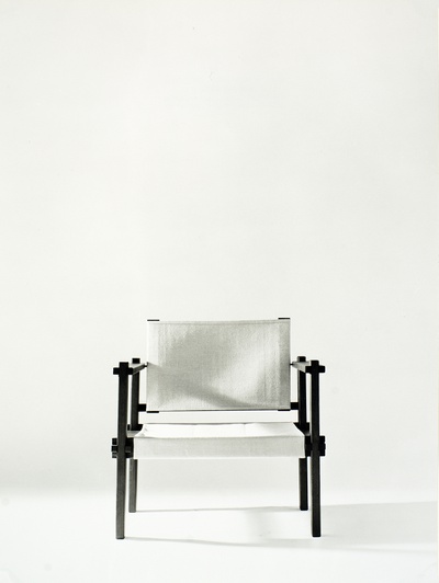 Egon Rainer, Sesselvariante aus dem Steckmöbelprogramm (zusammengebaut), ab 1968/69