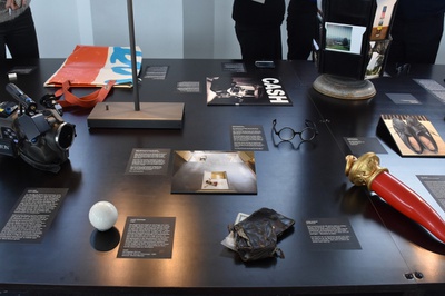 Blick in die Ausstellung "einfach alltäglich" im aut.