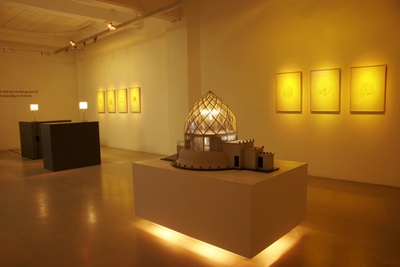 Blick in die Ausstellung im aut