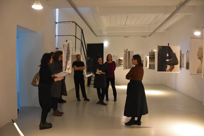 Pressegespräch mit Francesca Torzo in ihrer Ausstellung "Day by Day"