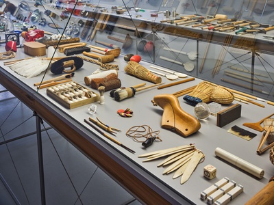 Blick in die Ausstellung "Franco Clivio: No Name Design" im aut