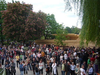 Eröffnung der Plattform "... ich will an den Inn" im Rahmen der "Architekturtage 2008"