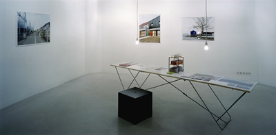 Blick in die Ausstellung "La cité manifeste à Mulhouse"