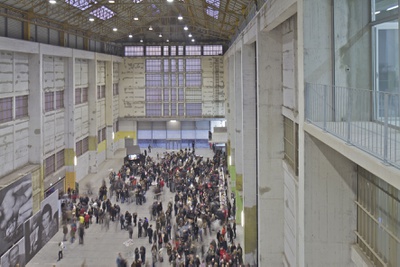 FRAC (Regionalfond für zeitgenössische Kunst) Nird-Pas de Calais, Dunkerque, 2013 – 15, Innenansicht