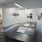 Blick in die Ausstellung "Neues Bauen in den Alpen"