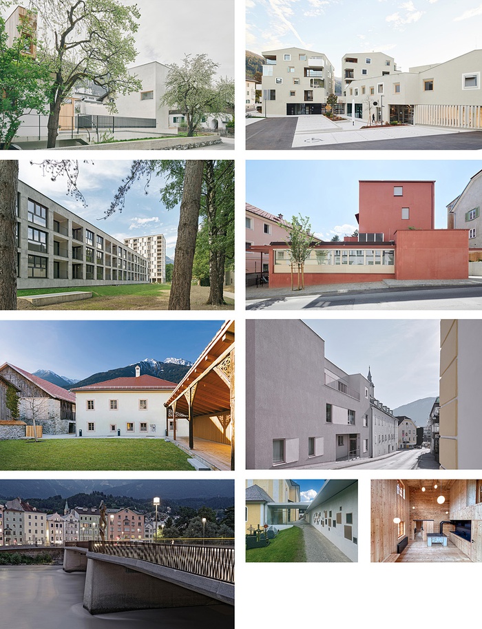 Die Preisträgerprojekte der "Auszeichnung des Landes Tirol für Neues Bauen 2024" (7 Auszeichnungen, 2 Anerkennungen)