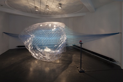 Blick in die Ausstellung "Numen/For Use: Out of Balance" im aut
