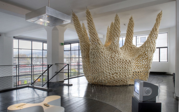 Installation "Penelope" im aut, © Günter R. Wett