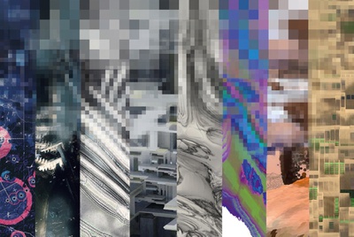 Digital Lab, Collage aus den Einzelbeiträgen zu „InterActs“