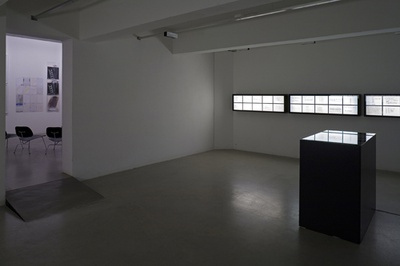 Blick in die Ausstellung "Reinhart Morscher: UND"