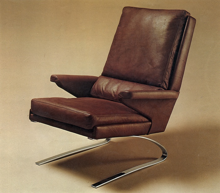 Schwingsessel aus dem Katalog „COR-Sitzkomfort“, 
um 1970