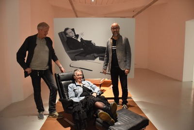 Ausstellungseröffnung "Reinhold Adolf: Schwingen und Entspannen" im Rahmen der Premierentage 2022