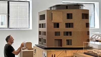 Blick in die Ausstellung "Open Box"