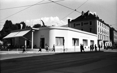 Lois Welzenbacher, Umbau Café Greif, Innsbruck, 1949 – 50