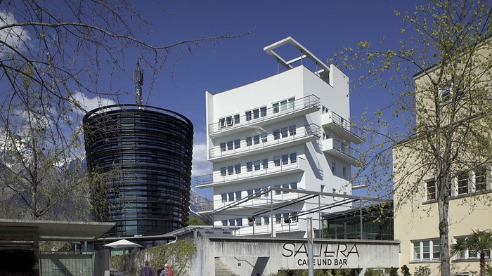 Lois Welzenbacher, Kurhotel Seeber, Hall, 1930-32