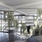 Blick in die Ausstellung "Splined Spheres" im aut
