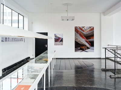 Ausstellung "Geometrien des Lebens. Materialien zu Viktor Hufnagl" im aut