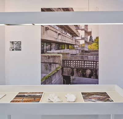 Ausstellung "Geometrien des Lebens. Materialien zu Viktor Hufnagl" im aut