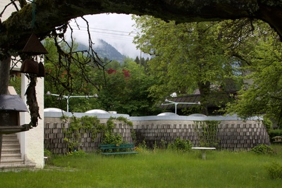 Josef Lackner, Grottenbad Flora, Innsbruck, 1969 – 70 (2018 zerstört)