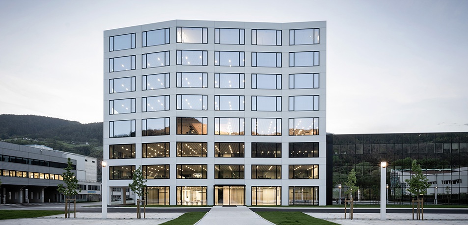 Headquarter Progress Group, Brixen (Architektur: dear Studio) – © Alex Filz Headquarter Progress Group, Brixen (Architektur: dear Studio)