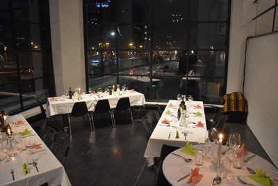 Abendessen mit Partnern, Sponsoren und Förderern im aut am 5. Feber 2023