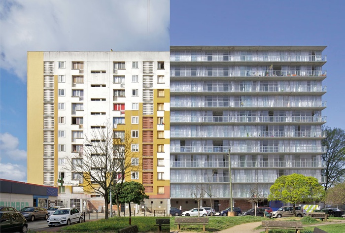 Druot, Lacaton & Vassal, Transformation of the Tour Bois-le-Prètre, Paris, 2005 – 2011