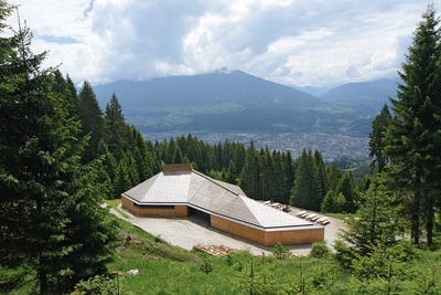 Umbrüggler Alm, Innsbruck, 2014 – 2016 (Architektur: Elmar Ludescher + Philip Lutz)