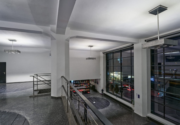 Ausstellungsräume des aut nach Umrüstung auf LED