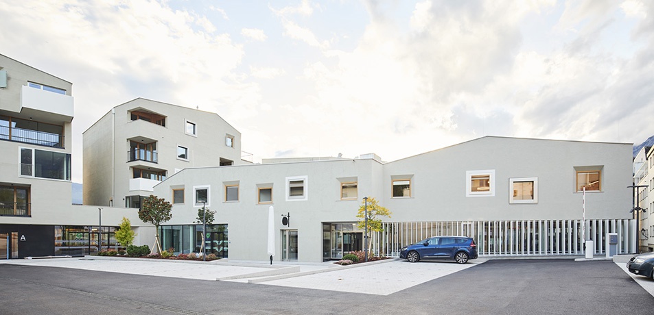 Quartier am Raiffeisenplatz Schwaz – © Lukas Schaller Quartier am Raiffeisenplatz Schwaz