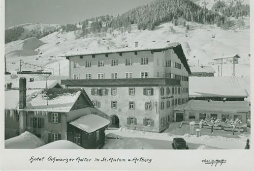 Historische Aufnahmen des Hotels – Ansicht 1950er Jahre