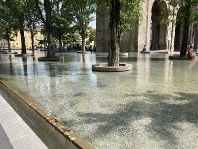 Brunnen in Parma – © Rainer Köberl Brunnen in Parma
