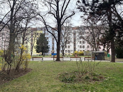 Josef Frank, Leopoldine-Göckel-Hof (Wien 12., Steinbauergasse, Gaudenzdorfer Gürtel, Herthergasse), 1931-1932