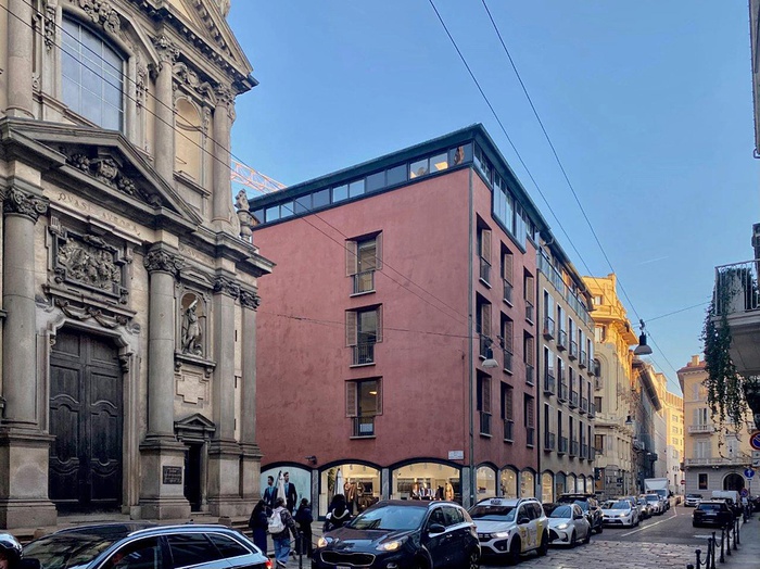 Haus von Luigi Caccia Dominioni in Mailand