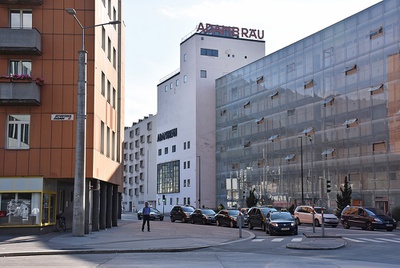 Erreichbarkeit vom Hauptbahnhof aus nach Süden entlang der Südbahnstraße.