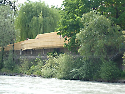 Architektur in Bewegung – Die Stadt vom Inn. Eine Flossfahrt der anderen Art Foto © aut. architektur und tirol