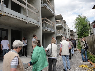 "Wohnen an der Premstraße" – Baustellenbesichtigung mit Fügenschuh Hrdlovics