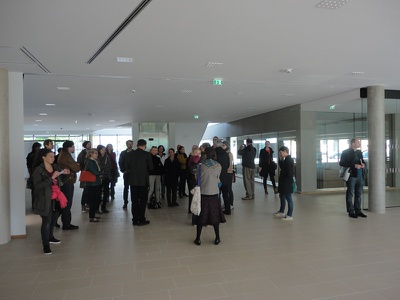 Führung mit Helmut Reitter durch das Sonderpädagogische Zentrum in Innsbruck