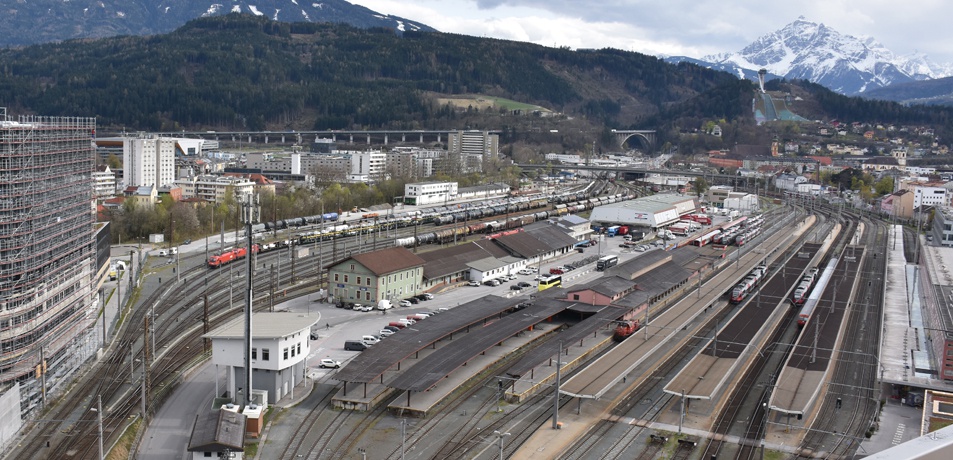 Überblick Hauptbahnhofareal