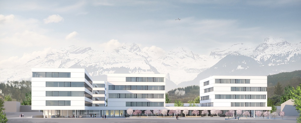 Rendering PHT Nordansicht – © ARSP Architekten Rendering PHT Nordansicht