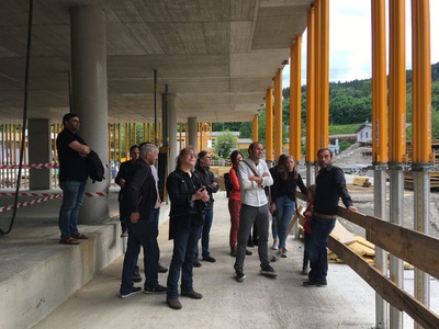 Baustelle der Pädagogischen Hochschule Tirol