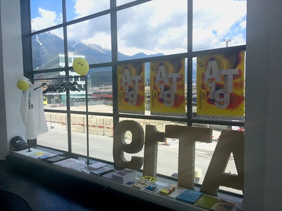 Wir sind startklar für die Auftaktveranstaltung zu den Architekturtagen im aut.