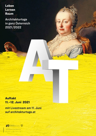 Hauptsujet der Architekturtage 2021/22 "Architektur und Bildung: Leben Lernen Raum"