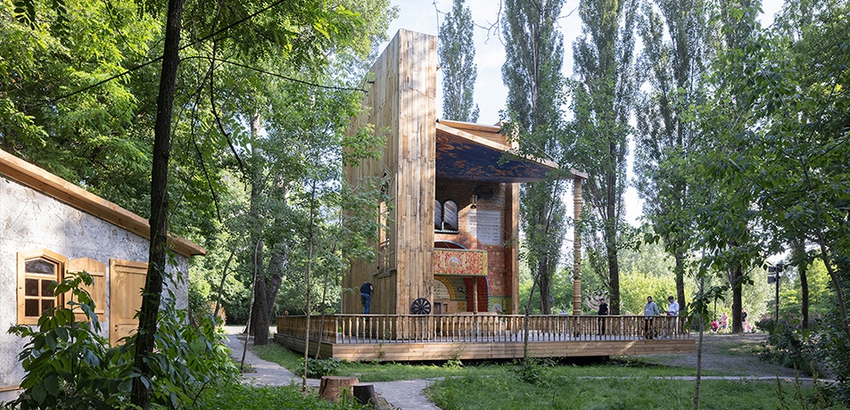 Synagoge in Babyn Yar bei Kiew