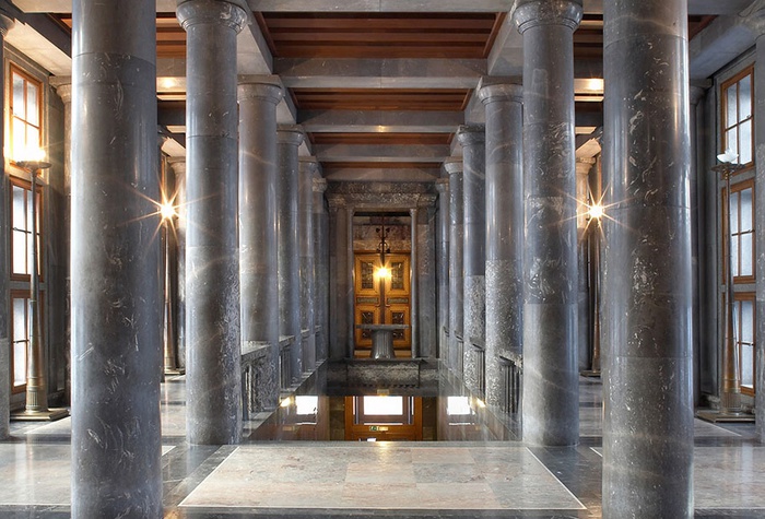 Jože Plečnik, National- und Universitäts­bibliothe (1941), Ljubljana