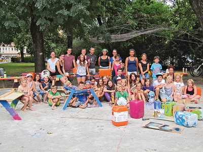 "children's corner im rapoldipark"