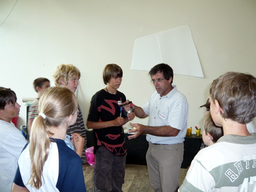 architektur sommerakademie für kinder 2009 – Grundkenntnisse werden einfach erklärt