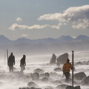 Besteigung des Snøhetta