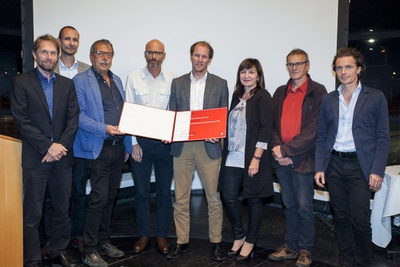 Anerkennung des Landes Tirol für "Umbrüggler Alm, Innsbruck"